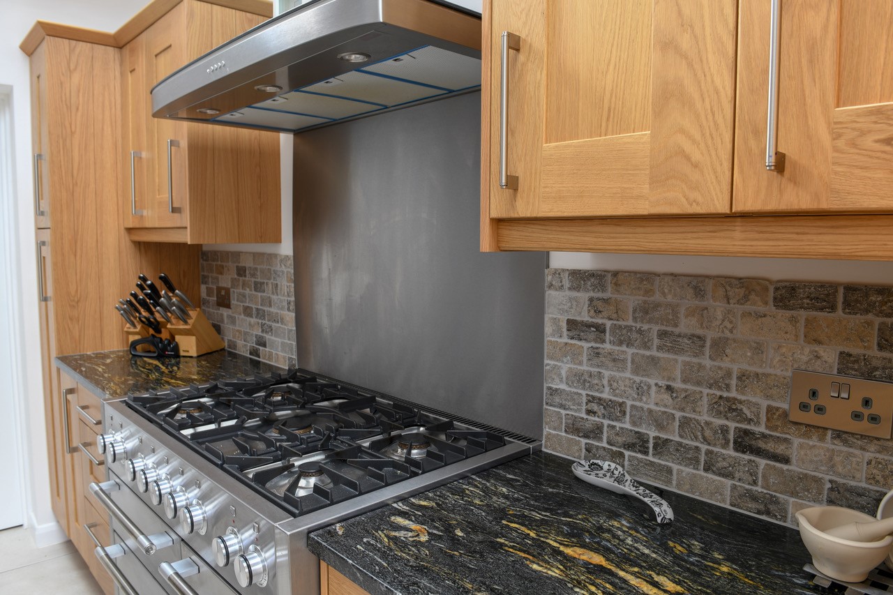 Black Cosmic Granite Kitchen Landford Stone Kitchen Worktops