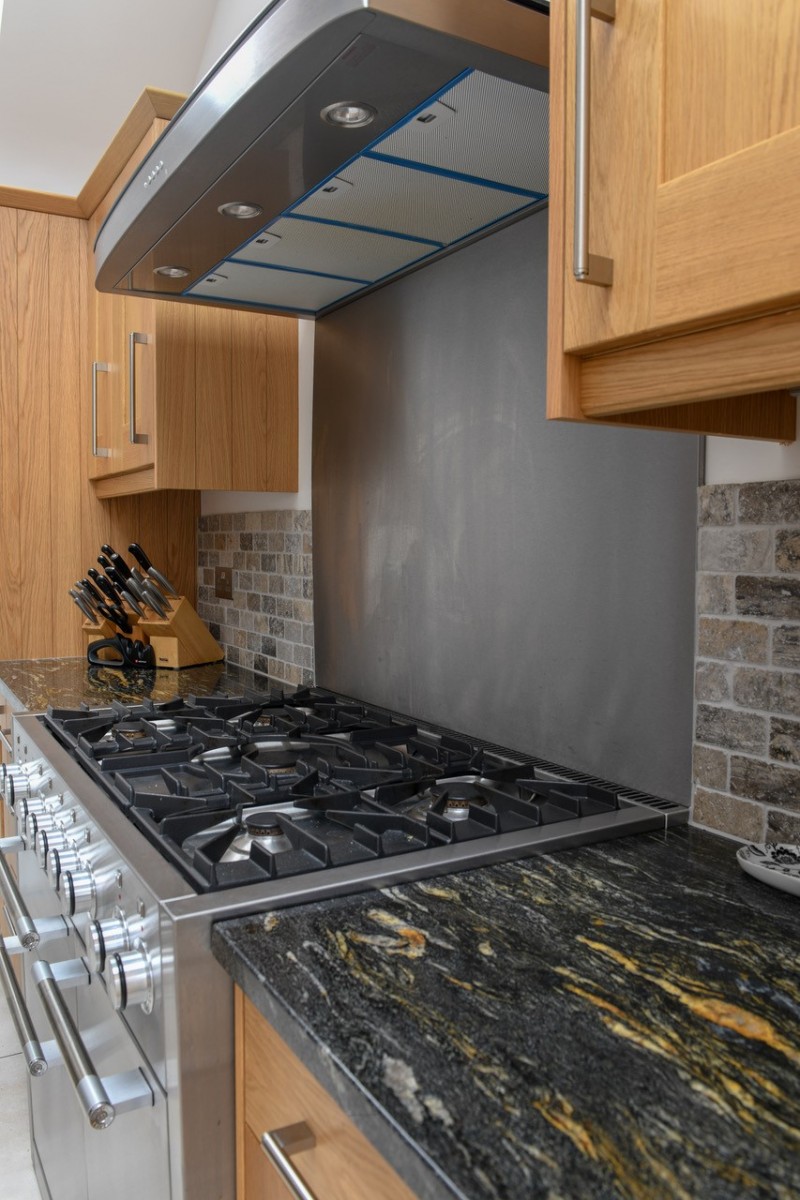 Black Cosmic Granite Kitchen Landford Stone Kitchen Worktops